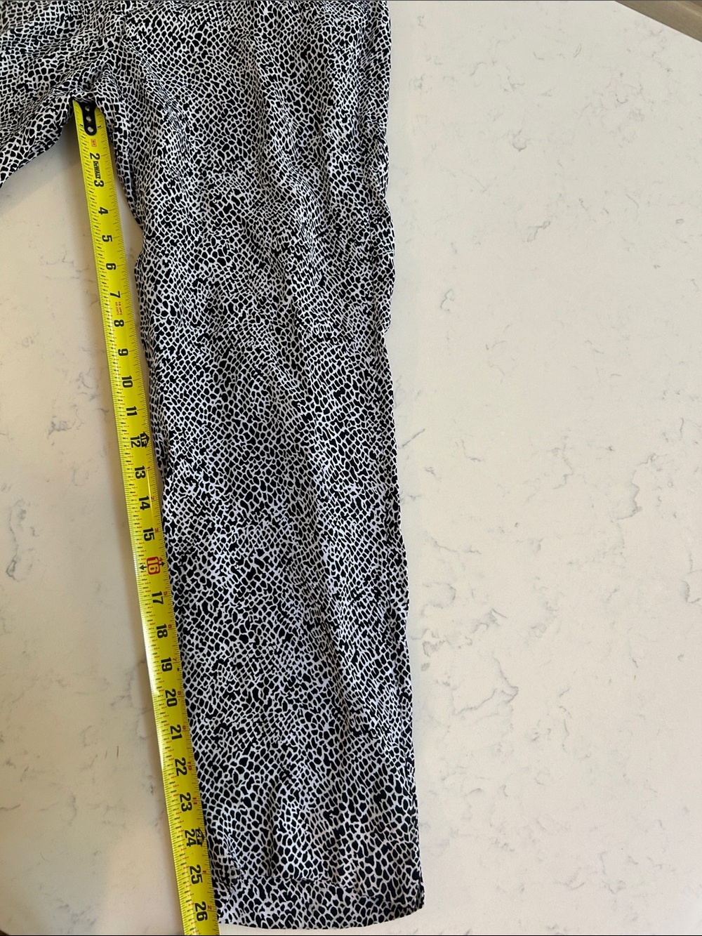 Maje Animal Print Cupro Jumpsuit Black White Size 38 US 6 - Picture 16 of 16